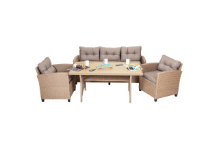 CARTAGENA Set mobilier de gradina (A+B+C) 