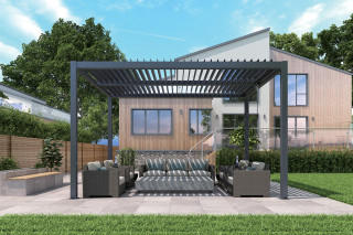 Pergola aluminiu 3 x 4 