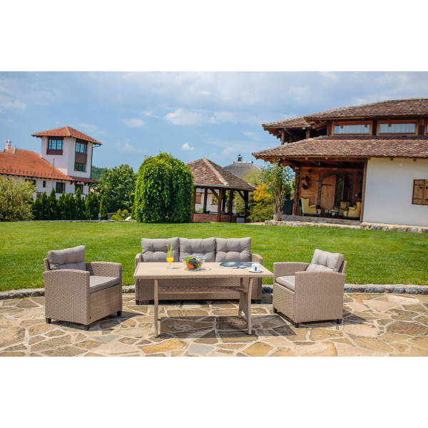 CARTAGENA Set mobilier de gradina (A+B+C) 