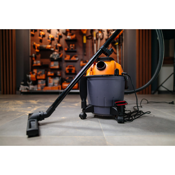 Aspirator constructii VILLYVAC VVC 18 HU, 1200 W, 18 l 