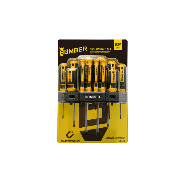 Set surubelnite Bomber - 12 buc 
