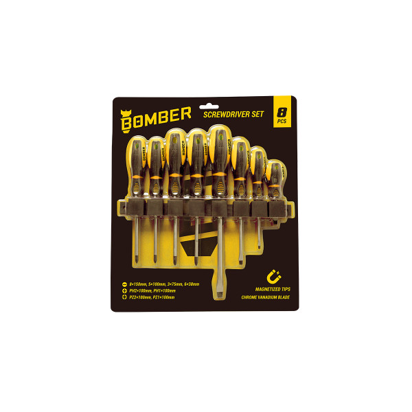 Set surubelnite Bomber - 8 buc 