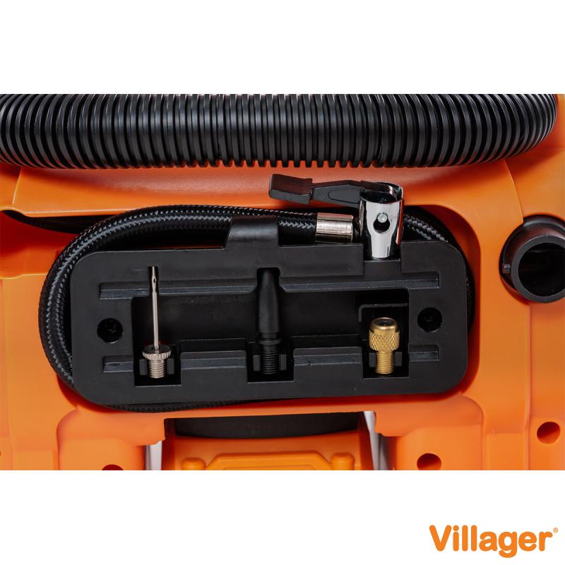 Minicompresor cu acumulator Villager Fuse VAT 1220 Solo 