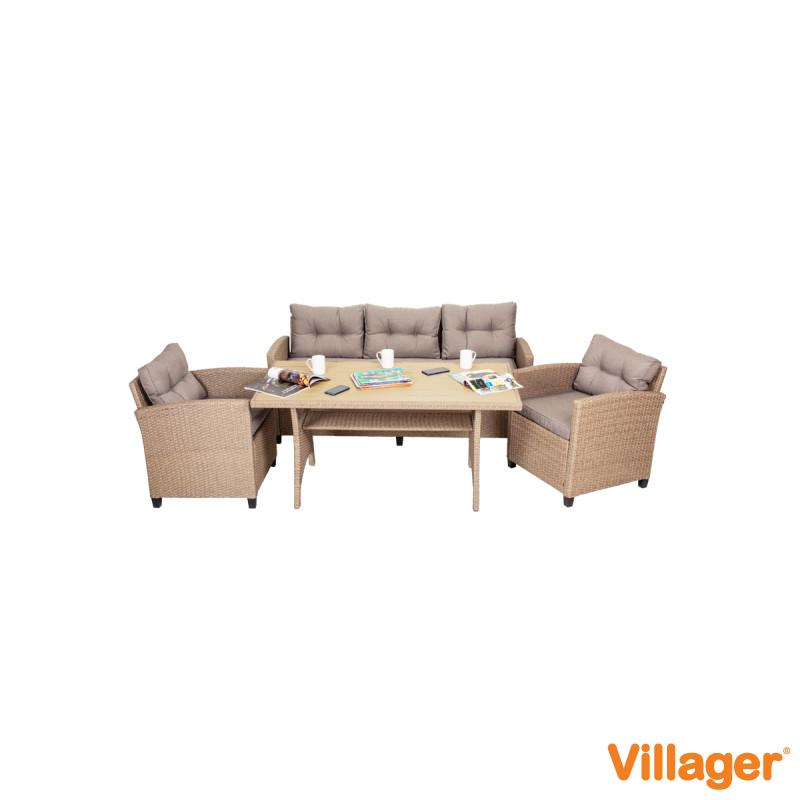 CARTAGENA Set mobilier de gradina (A+B+C) 