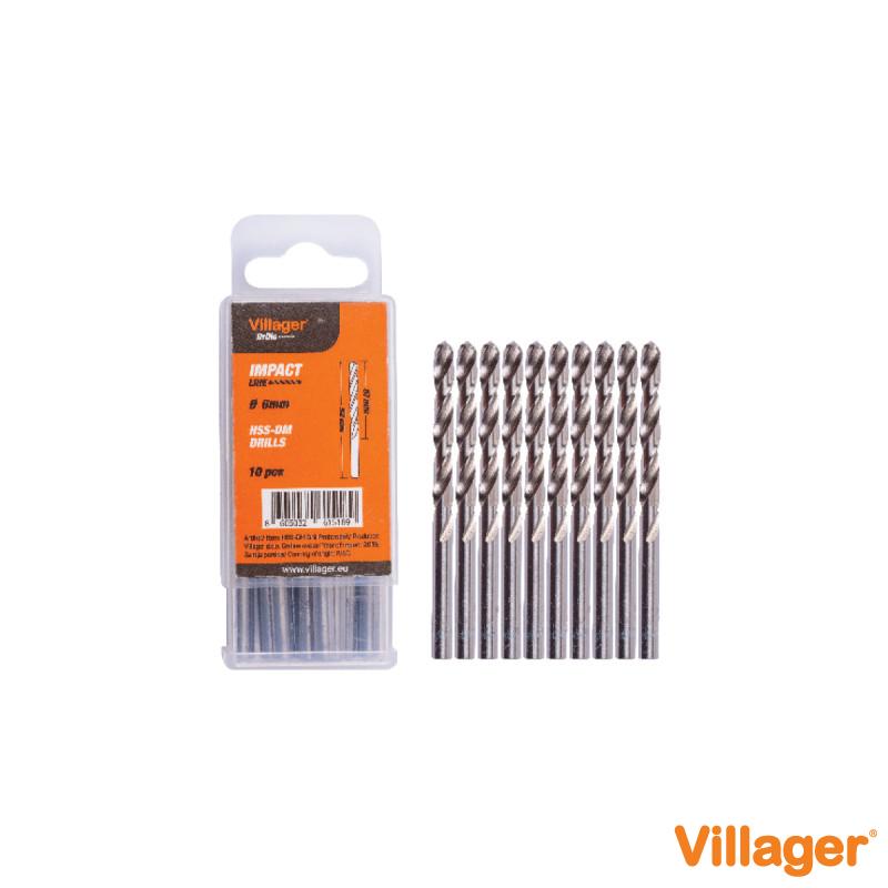 BURGHIU METAL VILLAGER - IMPACT LINE - HSS-DM 1 mm 10/1 