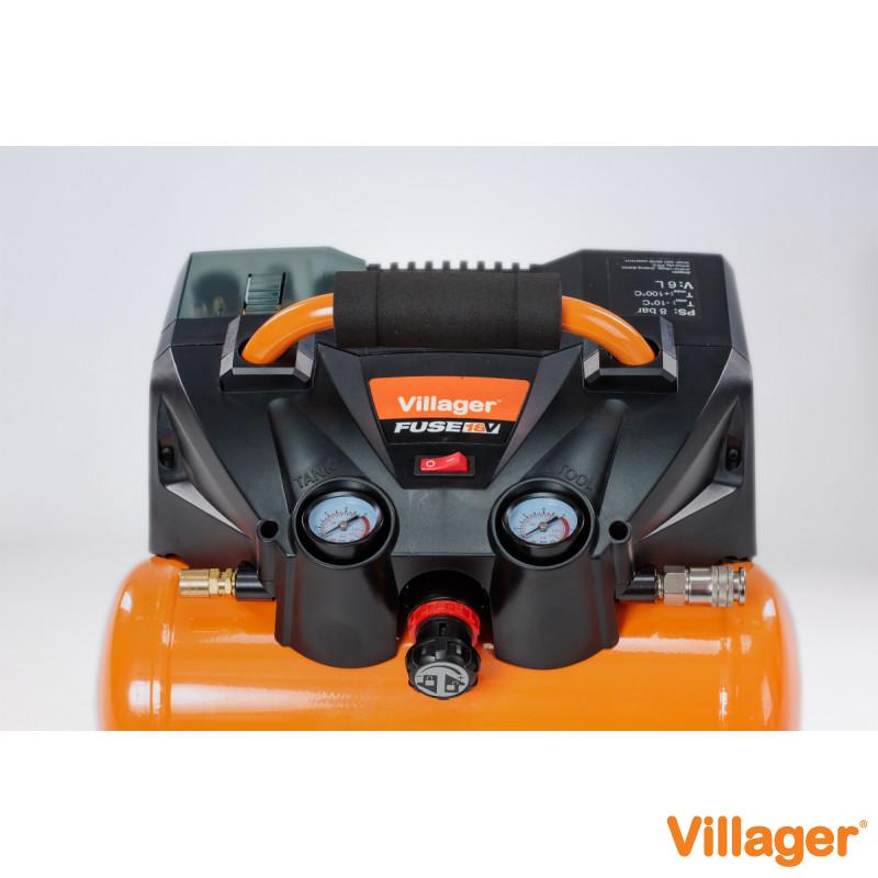 Compresor cu acumulator 6L Villager Fuse VAT 0640 Solo 
