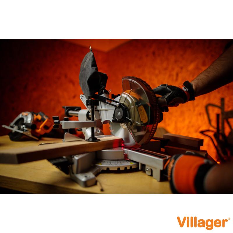 Fierastrau circular stationar, cu sanie, cu acumulator Fuse VILLAGER VMS 18520 