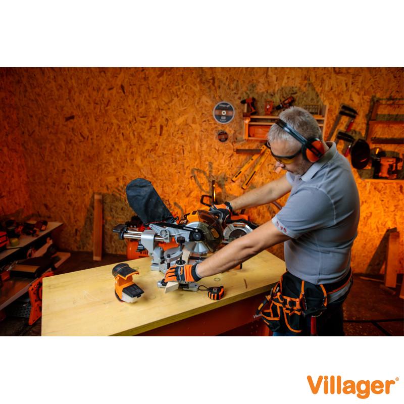 Fierastrau circular stationar, cu sanie, cu acumulator Fuse VILLAGER VMS 18520 