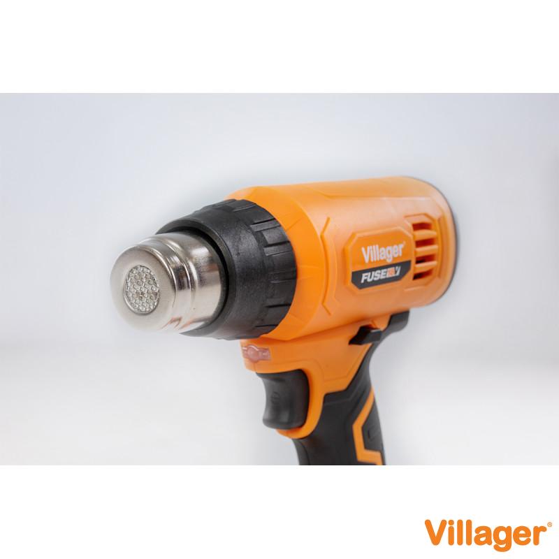 Pistol aer cald cu acumulator Villager Fuse VLN 9520 - Solo 