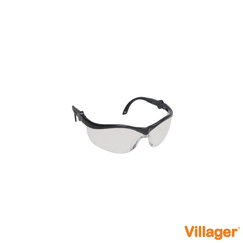 Ochelari de protectie Villager VSG 18 (rama neagra, lentila transparenta) 