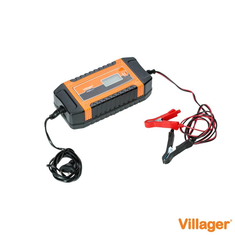 Redresor/incarcator acumulator cu microprocesor Villager VCBM 8.0 