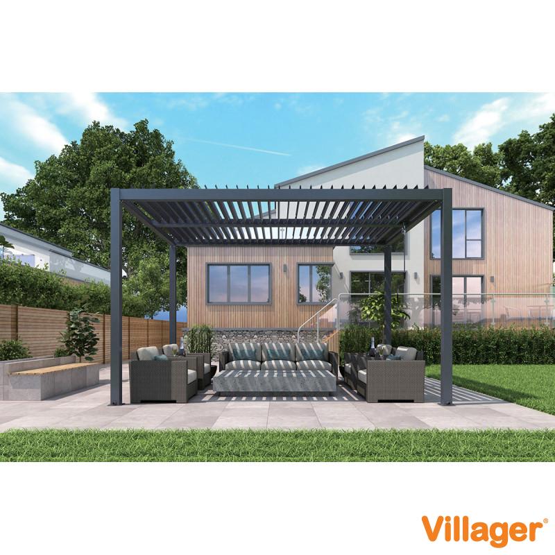 Pergola aluminiu 3 x 4 