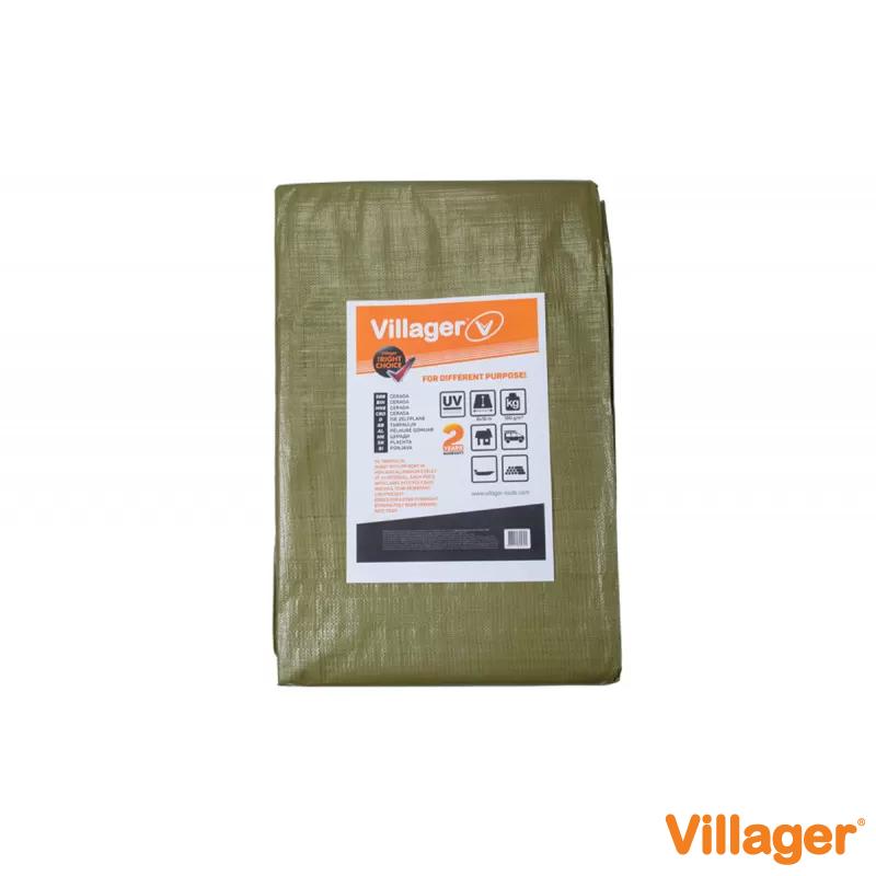 Prelata impermeabila verde 8 x 10 - 150g 