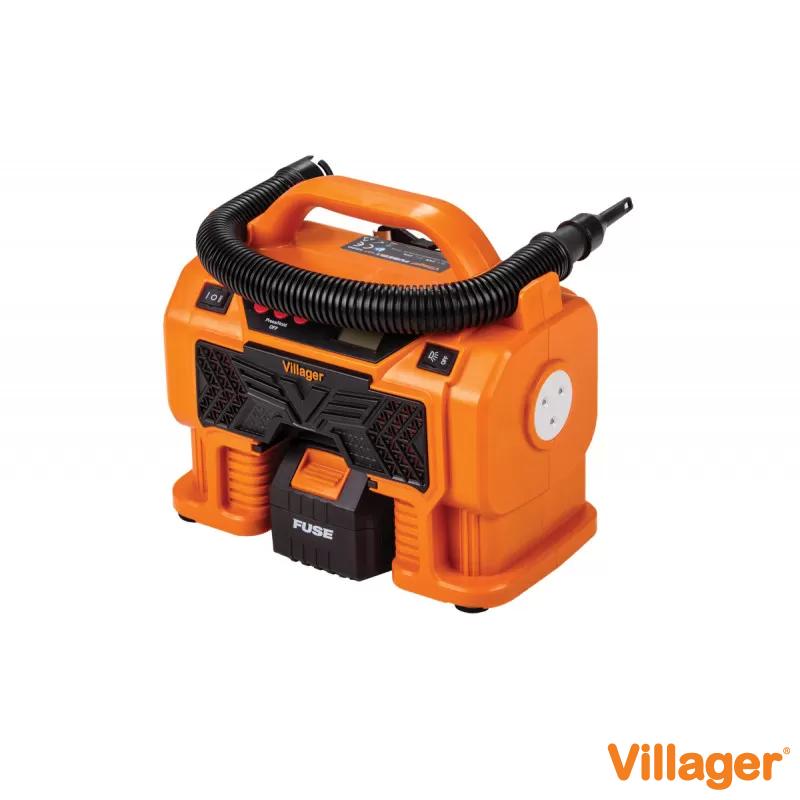 Minicompresor cu acumulator Villager Fuse VAT 1220 Solo 