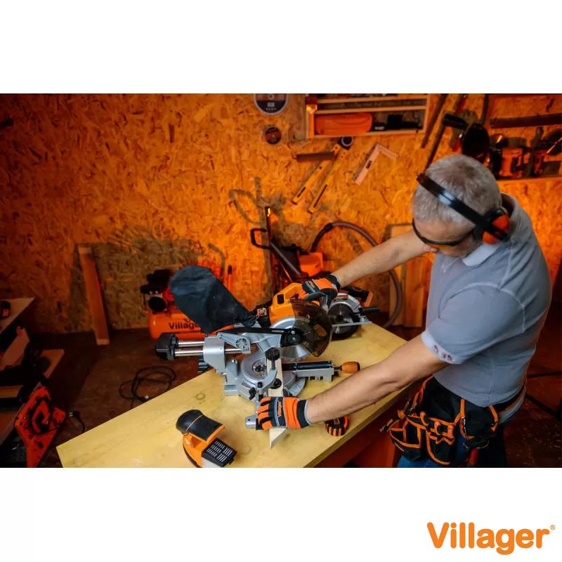 Fierastrau circular stationar, cu sanie, cu acumulator Fuse VILLAGER VMS 18520 