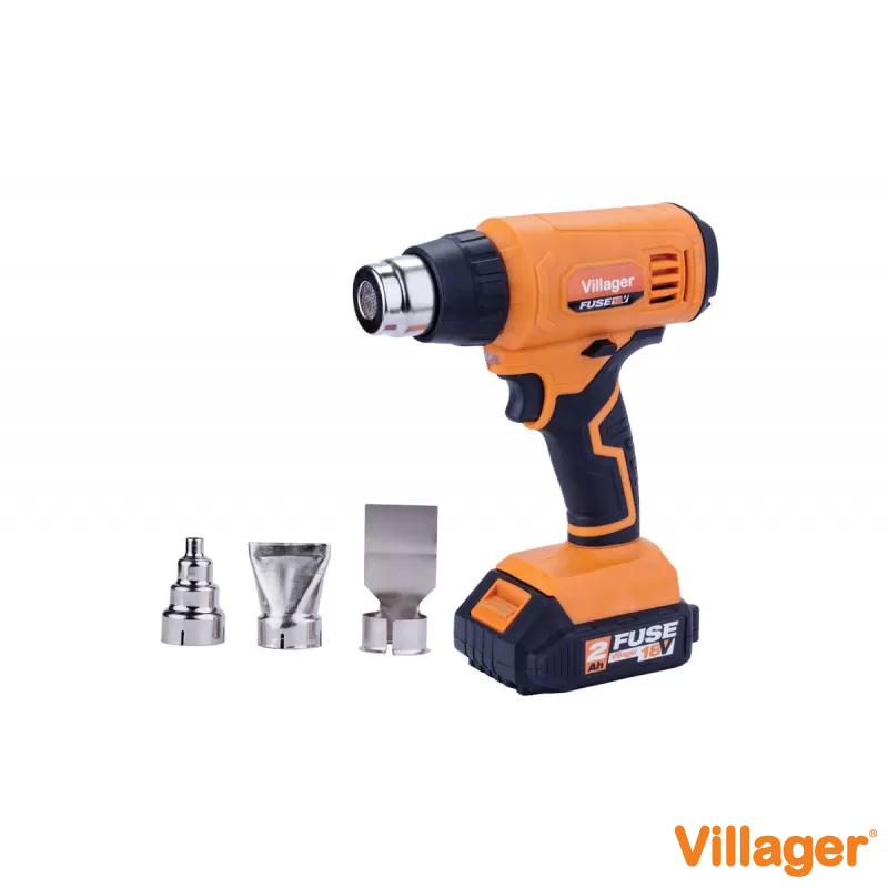 Pistol aer cald cu acumulator Villager Fuse VLN 9520 - Solo 